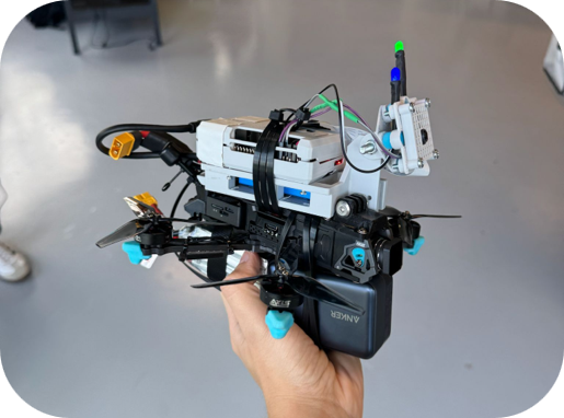 DroneViz prototype perception hardware rig